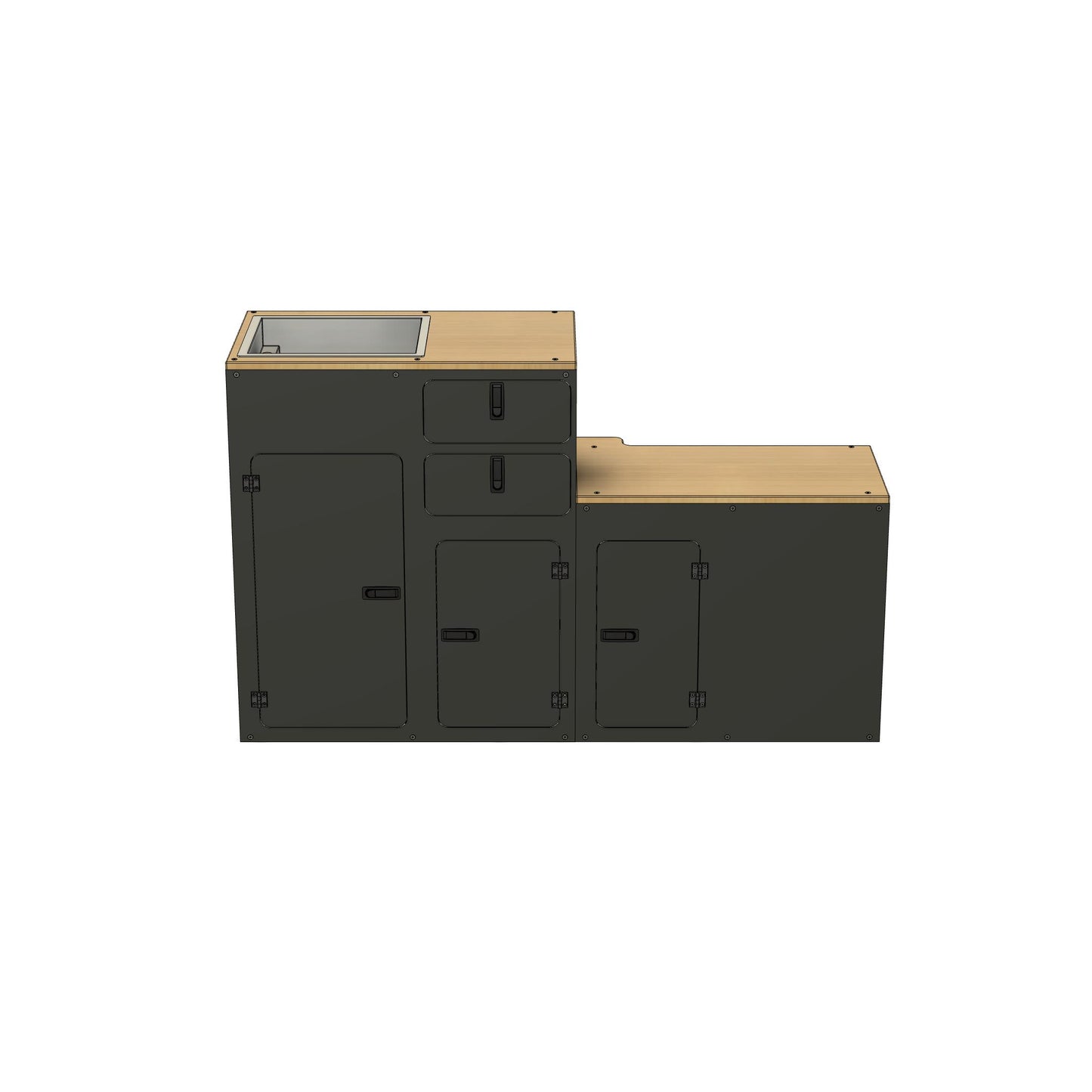 FWC Project M - Full Size Camper System - Galley