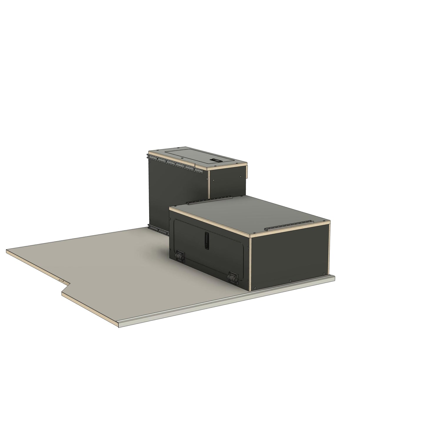 Super Pacific X1 - Mid Size - Fridge Module - Passenger Side – Vecel USA